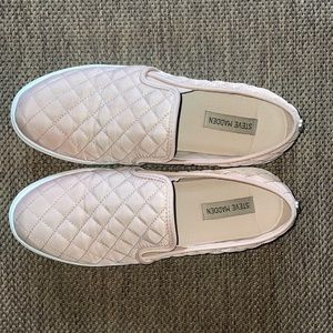 Steve Madden light pink sneakers